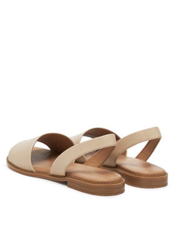 Lasocki Sandały EST-AFIONA-17 Beżowy. Kolor: beżowy. Materiał: skóra