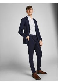 Jack & Jones - Jack&Jones Koszula 12201905 Biały Slim Fit. Kolor: biały. Materiał: bawełna #5