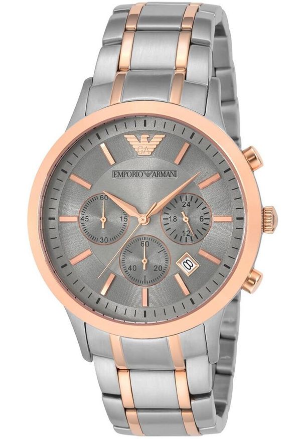 Emporio Armani - ZEGAREK MĘSKI EMPORIO ARMANI AR11077 - RENATO (zi068c)