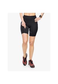 SUPER.NATURAL - Spodenki damskie Super.natural Alpine Active Short. Kolor: czarny. Sport: turystyka piesza