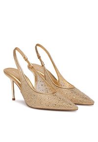 Aldo Szpilki Mera 14241623 Złoty. Kolor: złoty. Materiał: materiał. Obcas: na szpilce #5