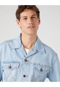 Wrangler - WRANGLER ANTI FIT JACKET MĘSKA KURTKA JEANSOWA JEANS BABY BLUE W45973Y94 112330848. Materiał: jeans #3