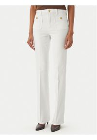 TOMMY HILFIGER - Tommy Hilfiger Jeansy WW0WW48580 Biały Bootcut Fit. Kolor: biały #1