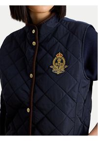 Lauren Ralph Lauren - LAUREN RALPH LAUREN Kamizelka 297P18068004 Granatowy Regular Fit. Kolor: niebieski. Materiał: syntetyk #4