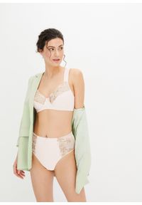 bonprix - Figi modelujące (2 pary). Kolor: beżowy. Materiał: bawełna #3