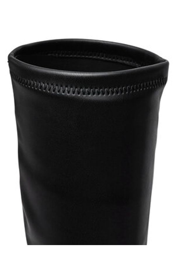 Naked Wolfe Kozaki Spice Czarny. Kolor: czarny. Materiał: skóra