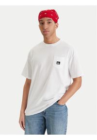 Quiksilver T-Shirt Salt Water EQYZT08205 Biały Comfort Fit. Kolor: biały. Materiał: bawełna #1