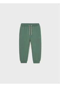 Mayoral Spodnie dresowe 704 Zielony Regular Fit. Kolor: zielony. Materiał: syntetyk #1