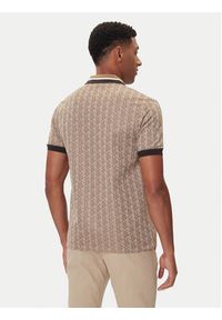 Lacoste Polo DH1417 Beżowy Regular Fit. Typ kołnierza: polo. Kolor: beżowy. Materiał: syntetyk #5