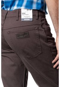 Wrangler - WRANGLER SPODNIE MĘSKIE TEXAS BRACKEN BROWN W121TA224 #7