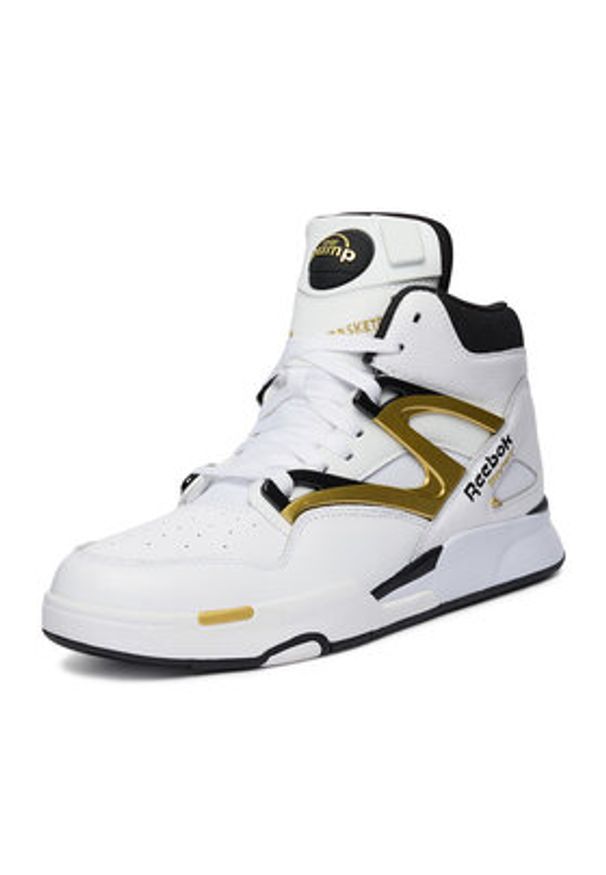 Reebok Sneakersy EO-PUMP OMNI ZONE II 100255529 Biały. Kolor: biały. Materiał: skóra