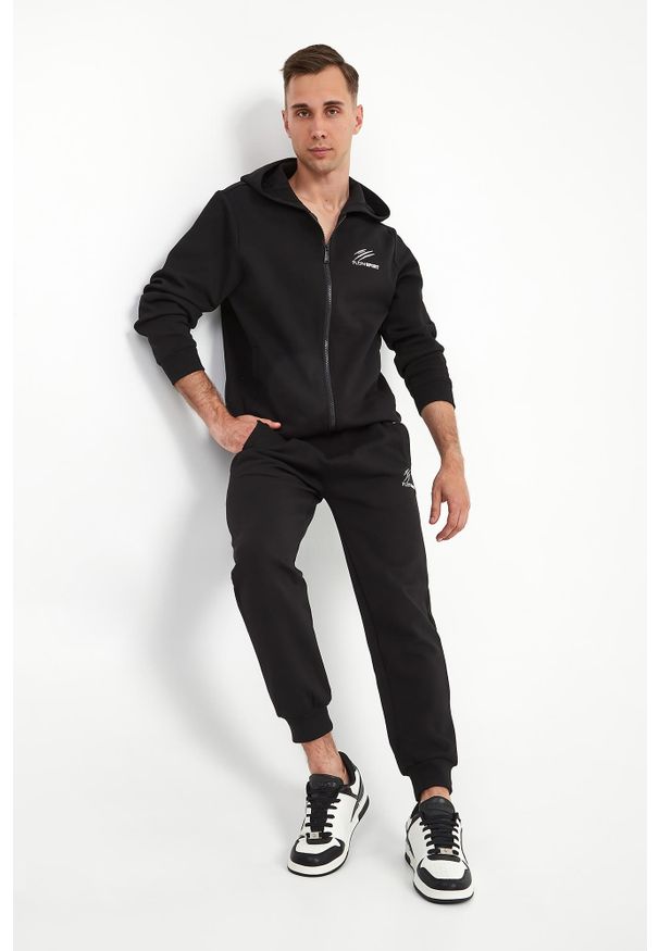 Plein Sport - Spodnie dresowe męskie PLEIN SPORT. Materiał: dresówka. Styl: sportowy