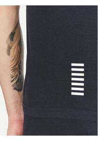 EA7 Emporio Armani T-Shirt 8NPT26 PJVQZ 1562 Granatowy Regular Fit. Kolor: niebieski. Materiał: bawełna