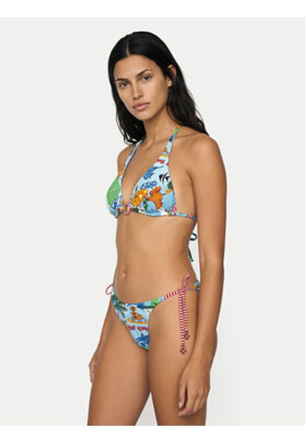 Seafolly Dół od bikini Viva Vacation 40651-302 Kolorowy. Materiał: syntetyk. Wzór: kolorowy