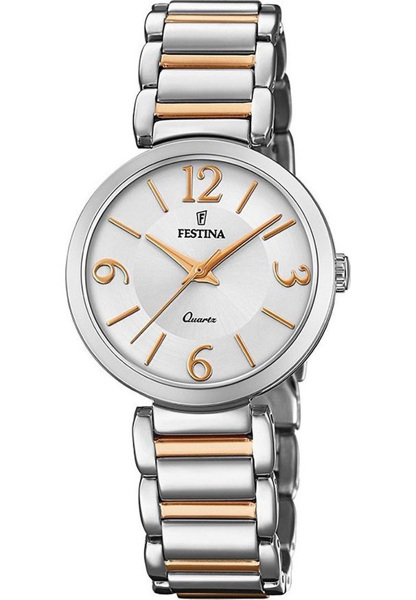 Zegarek Festina Zegarek damski Festina F20213-2 srebrny. Kolor: srebrny