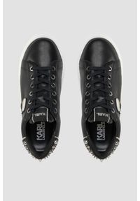 Karl Lagerfeld - KARL LAGERFELD Czarne sneakersy Kapri Nft Stud Tab, Rozmiar 37. Kolor: czarny #7