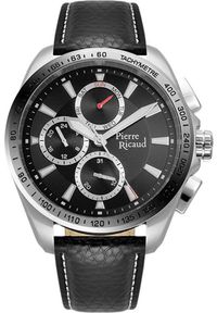 Zegarek Pierre Ricaud Zegarek męski Pierre Ricaud P97235.5214QF czarny. Kolor: czarny #1