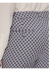 Weekend Max Mara Spodnie materiałowe Odile 2415131041 Niebieski Regular Fit. Kolor: niebieski. Materiał: bawełna, syntetyk