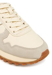Blauer Sneakersy F5MILLEN03/LES Écru. Materiał: skóra #5