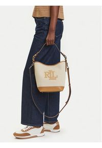 Lauren Ralph Lauren - LAUREN RALPH LAUREN Torebka 431966757001 Beżowy. Kolor: beżowy #6