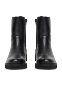 Remonte Botki D2S70-03 Czarny. Kolor: czarny. Materiał: skóra #5