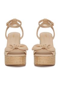 DeeZee Espadryle RT2206125 Beżowy. Kolor: beżowy. Materiał: materiał #3