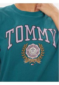 Tommy Jeans T-Shirt Varsity DW0DW17824 Niebieski Relaxed Fit. Kolor: niebieski. Materiał: bawełna #3