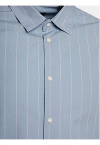 Sisley Koszula 5B8SSQ03A Niebieski Regular Fit. Kolor: niebieski. Materiał: bawełna #3