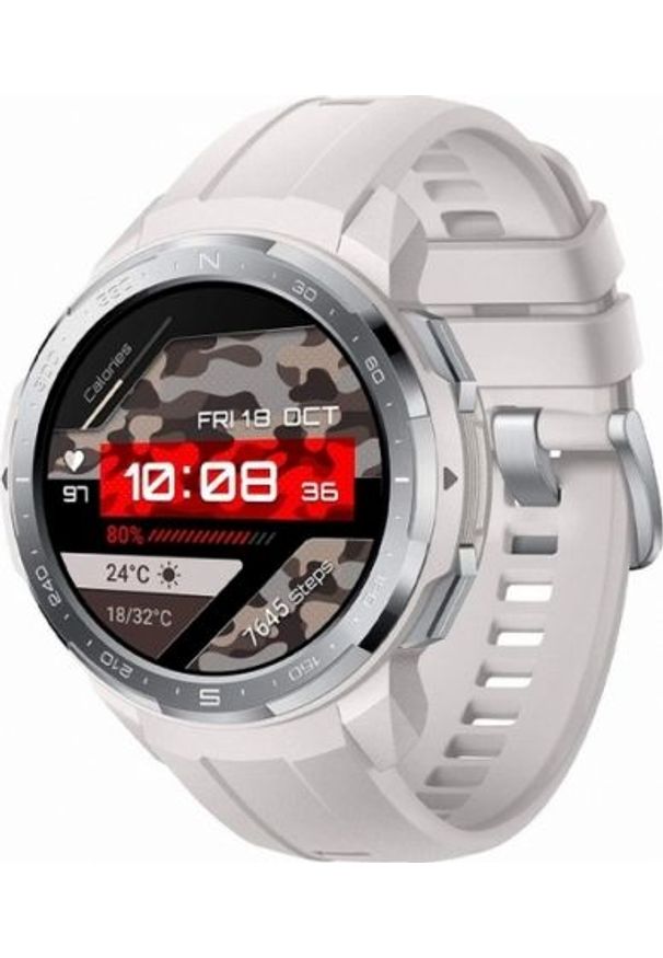 HONOR - Smartwatch Honor Watch GS Pro Biały (KAN-B19). Rodzaj zegarka: smartwatch. Kolor: biały