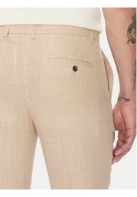 Lindbergh Garnitur 30-606060 Beżowy Slim Fit. Kolor: beżowy. Materiał: syntetyk #9