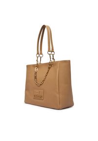 Love Moschino - LOVE MOSCHINO Torebka JC4164PP1OL1210A Beżowy. Kolor: beżowy. Materiał: skórzane #4