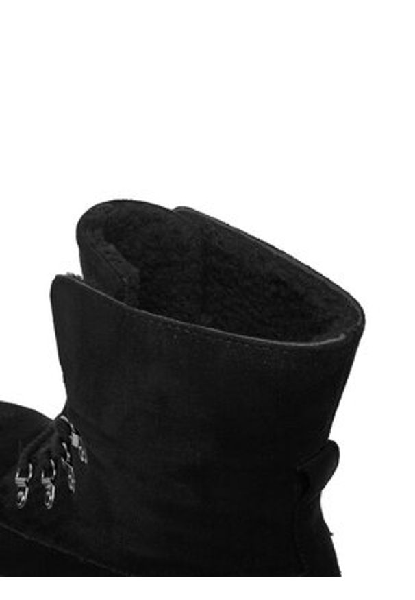 DeeZee Trzewiki 60063-5 Czarny. Kolor: czarny. Materiał: materiał