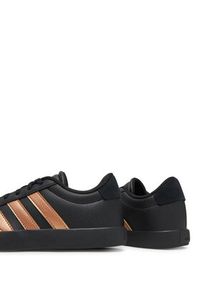 Adidas - adidas Sneakersy Vl Court 3.0 K JQ1596 Czarny. Kolor: czarny. Materiał: zamsz, skóra #5