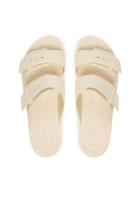 Crocs Klapki Brooklyn Buckle Low Low 211215 Écru #4