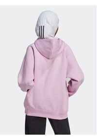 Adidas - adidas Bluza ALL SZN Fleece HN4214 Różowy Loose Fit. Kolor: różowy. Materiał: bawełna #3