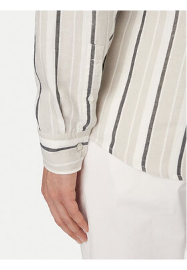 BOSS Koszula Ricoplus 50559324 Szary Regular Fit. Kolor: szary. Materiał: bawełna
