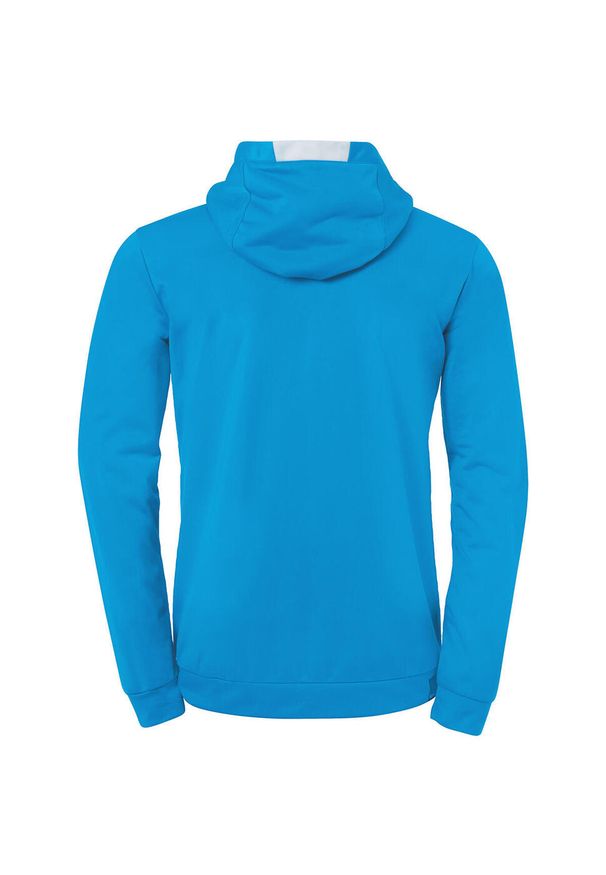KEMPA - Dziecięca bluza dresowa z kapturem Kempa. Typ kołnierza: kaptur. Kolor: niebieski, czarny, biały, wielokolorowy. Materiał: dresówka. Wzór: kolorowy. Sport: piłka ręczna