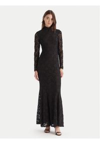 BARDOT - Bardot Sukienka wieczorowa Harlyn 60076DB Czarny Slim Fit. Kolor: czarny. Materiał: syntetyk. Styl: wizytowy