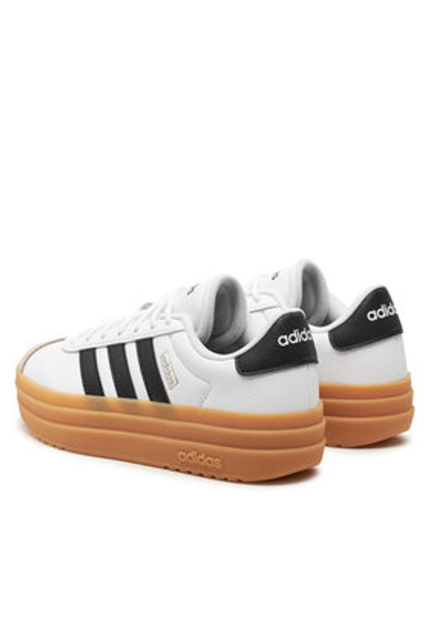 Adidas - adidas Sneakersy Vl Court Bold IH3083 Biały. Kolor: biały. Materiał: skóra