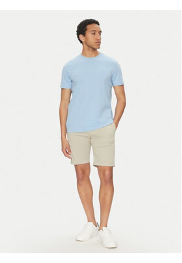 JOOP! Szorty materiałowe 17 JT-80Capri-D 30045912 Beżowy Slim Fit. Kolor: beżowy. Materiał: bawełna