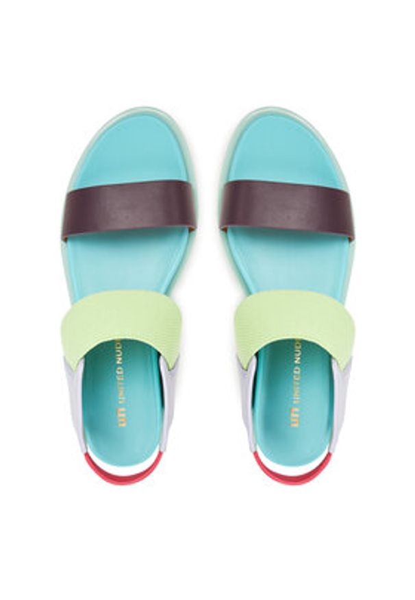 United Nude Sandały Rico Sandal 1030487716 Kolorowy. Materiał: skóra. Wzór: kolorowy