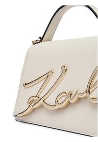 Karl Lagerfeld - KARL LAGERFELD Torebka A1W30038 Biały. Kolor: biały. Materiał: skórzane #3