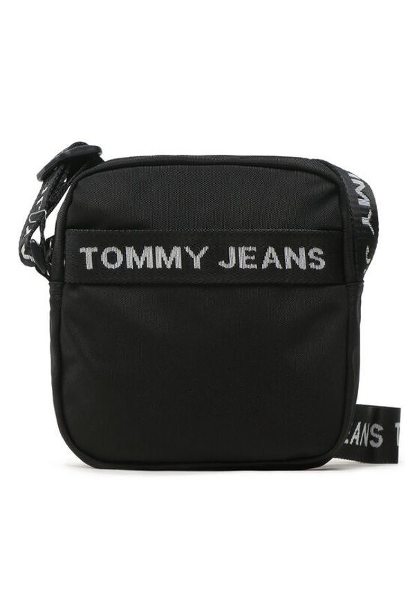 Tommy Jeans Saszetka Tjm Essential Square Reporter AM0AM11177 Czarny. Kolor: czarny. Materiał: materiał