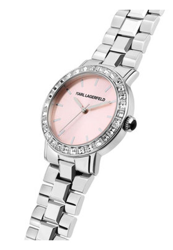 Karl Lagerfeld - KARL LAGERFELD Zegarek R0553100512 Srebrny. Kolor: srebrny