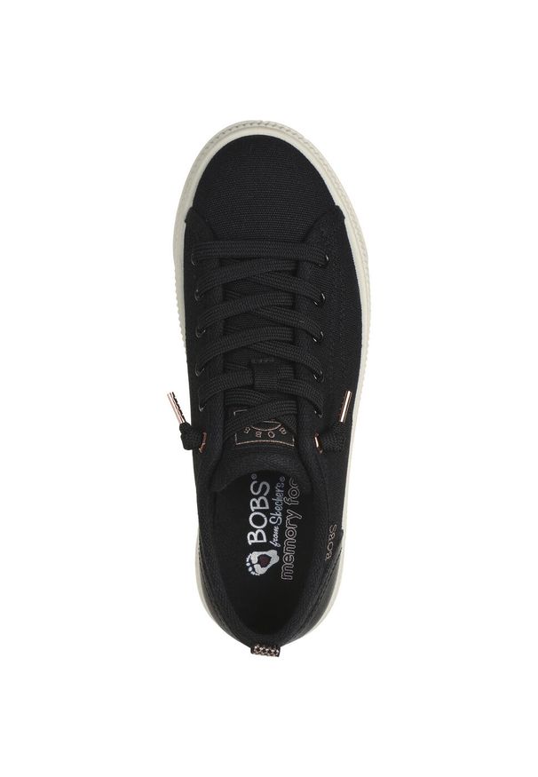 skechers - Buty Skechers Bobs Copa, Kobiety. Zapięcie: bez zapięcia. Kolor: czarny. Materiał: guma, materiał, tkanina, syntetyk. Szerokość cholewki: normalna. Sport: turystyka piesza