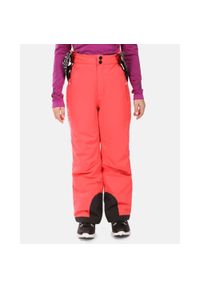 Dziecięce spodnie narciarskie Kilpi MIMAS-J. Kolor: różowy. Sezon: zima. Sport: narciarstwo #1