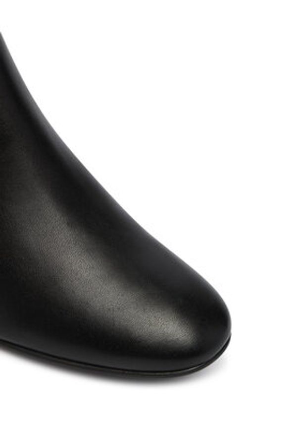 HÖGL Botki 0-134100 Czarny. Kolor: czarny. Materiał: skóra