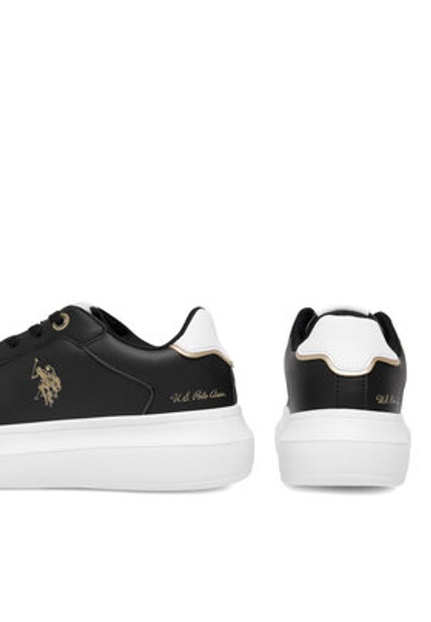 U.S. Polo Assn. Sneakersy CHELIS001A Czarny. Kolor: czarny. Materiał: syntetyk