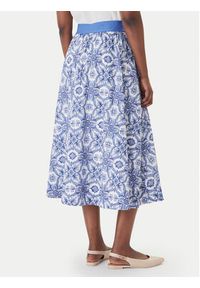 JOOP! Spódnica midi Saki2 30102101 Niebieski Regular Fit. Kolor: niebieski. Materiał: bawełna #4