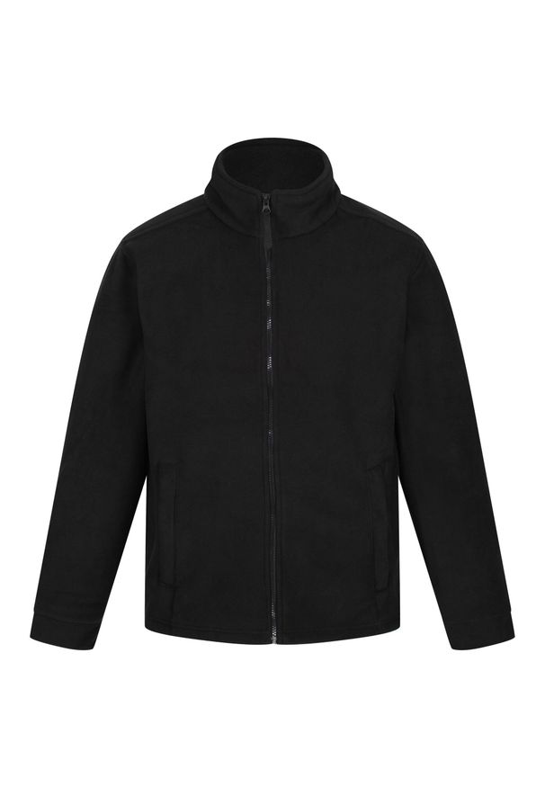 Regatta - Męska Bluza Polarowa Thor 300. Kolor: czarny. Materiał: polar. Sezon: zima. Styl: sportowy. Sport: turystyka piesza